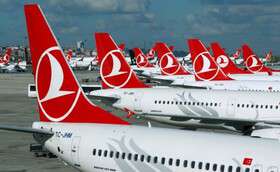 ترکیش ایرلاین هم پروازهای خود به چین را لغو می‌کند