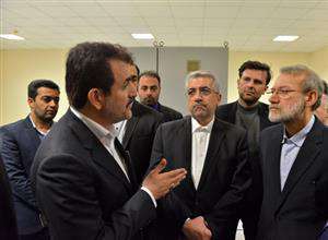 افتتاح هشت پروژه برق منطقه ای خوزستان با حضور رئیس مجلس و وزیر نیرو