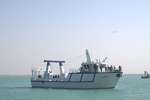 توقیف کشتی صیادی چینی حامل ۵۰ تُن ماهی میکتوفیده در جاسک /دستگیری ۱۶ متهم