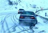 بارش برف و باران در جاده‌های ۱۷ استان