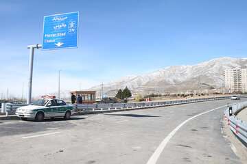 کاهش ۱.۵ ساعته مسیر تهران- شمال