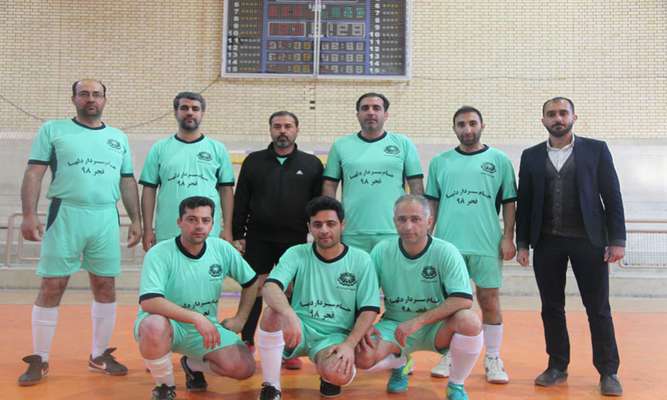 دومین دوره از مسابقات فوتسال جام فجر ویژه کارکنان شهرداری مبارکه برگزار شد