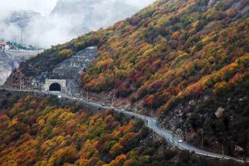 جاده‌های کرج - چالوس و فیروزکوه تا اطلاع بعدی مسدود شد