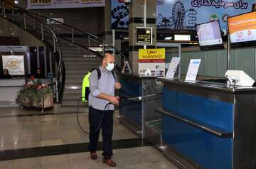 جابجایی مسافر در فرودگاه مهرآباد به یک سوم کاهش یافت