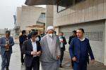 بازدید بازرس کل استان از روند ضد عفونی کردن معابر و اماکن عمومی