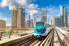 توقف فعالیت متروی دوبی به علت کرونا