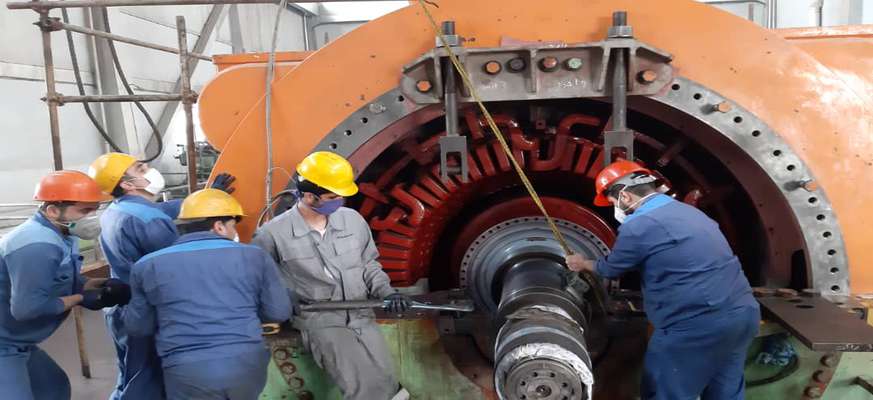 تعمیرات اساسی واحد ۱۲۰ مگاواتی نیروگاه اصفهان در حال انجام است