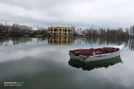 طبیعت بهاری پارک ائل گولی در روزهای پیشگیری از کرونا