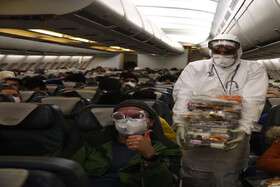 ممنوعیت ورود مسافران بدون ماسک به هواپیما