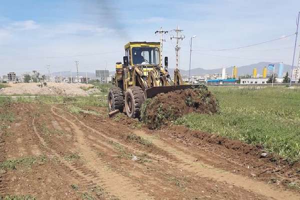 آغاز خاکبرداری فاز سوم بوستان امام علی (ع)