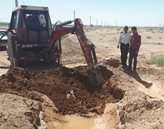 توقیف 4 دستگاه تراکتور حفاری غیرمجاز آب در شهرستان خاتم یزد