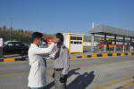 پایش سلامت روزانه کارکنان سازمان اتوبوسرانی شهرداری مشهد