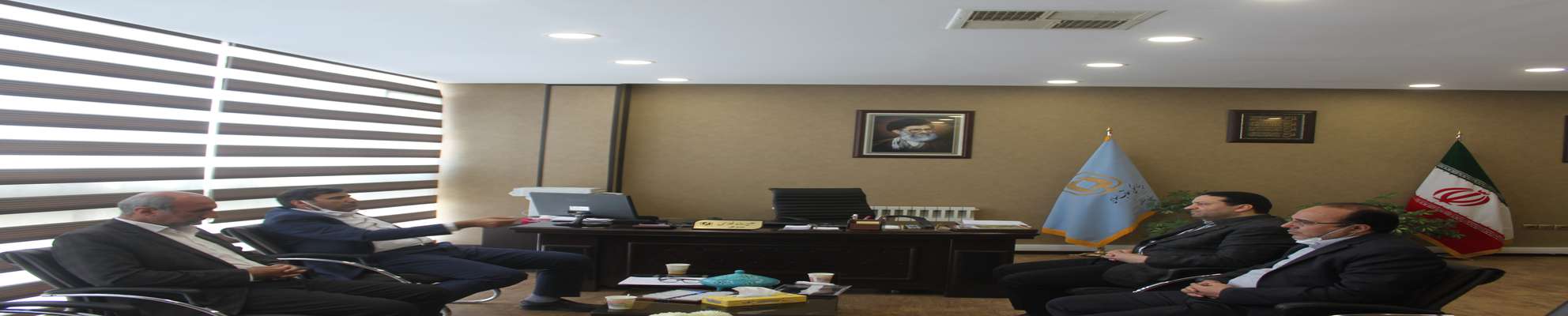 نشست مدیرکل بنیاد مسکن استان با مدیرکل منابع طبیعی و آبخیزداری استان سمنان