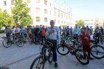 ۲۵۰ دوچرخه سوار مشهدی مسیر بوستان ملت تا میدان شهدا را رکاب زدند