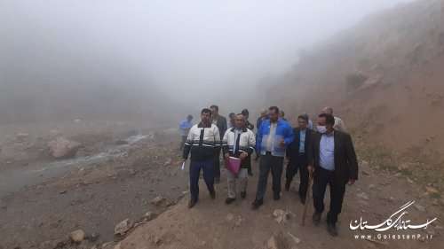 بازدید از روستای رانشی سیاه مرزکوه شهرستان علی آباد کتول