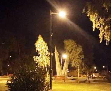تامین روشنایی در میدان هفت تیر توسط شهرداری مهران