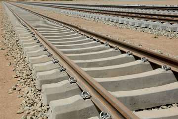 افتتاح خط دوم راه آهن قزوین کرج بعد از ۶ سال