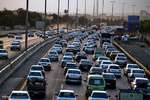 ترافیک سنگین در آزادراه های قزوین-کرج و ساوه-تهران