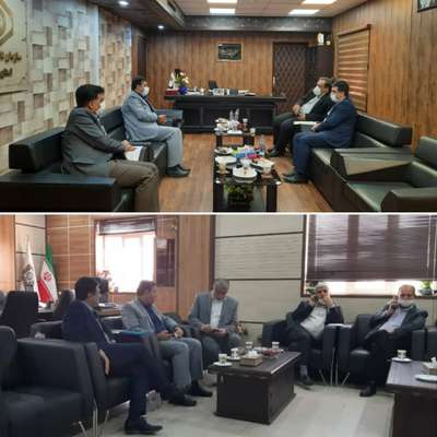 دیدار شهردار خرمشهر با مدیرکل امورمالیاتی استان خوزستان و مدیر کل سازمان تامین اجتماعی