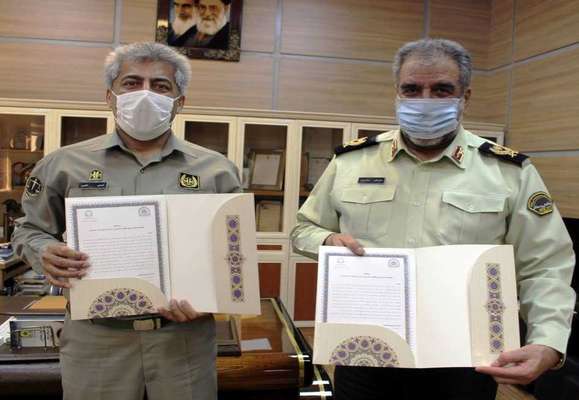 انعقاد تفاهم نامه همکاری پلیس با حفاظت محیط زیست استان البرز