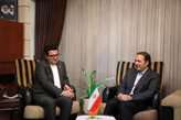 دیدار آبی سفیر جدید جمهوری اسلامی ایران در آذربایجان و مدیرعامل آب منطقه‌ای آذربایجان شرقی