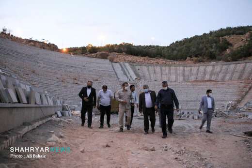 بازدید شهردار از پروژه های در حال احداث عون بن علی ( عینالی )
