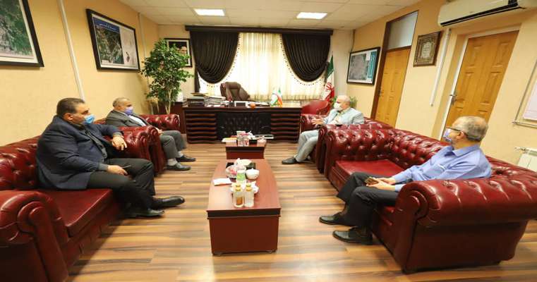 گزارش تصویری دیدار ریاست شورای اسلامی شهر رشت با مدیر عامل اسایشگاه سالمندان و معلولین رشت
