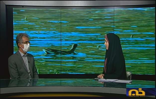 حضور مدیر کل حفاظت محیط زیست کرمانشاه در برنامه رادیویی و تلویزیونی شبکه زاگرس