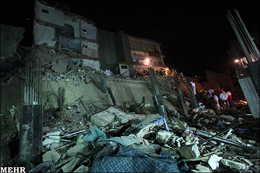 مهندس ناظر مقصر اصلی حادثه ریزش ساختمان در بلوار فردوس
