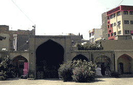 تبدیل کاروانسرای شاه عباسی شهر ری به انباری