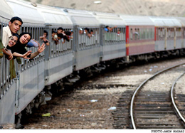 سوت قطار بندرعباس- آلماتی این هفته به صدا در می‌آید