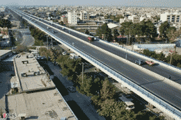 نصب عرشه در پل‌های اصلی تقاطع بزرگراه‌های شیخ فضل‌الله و جناح آغازشد