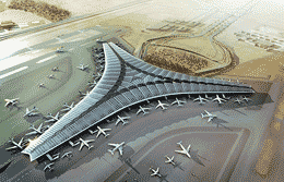 طرح معماری یک فرودگاه سبز