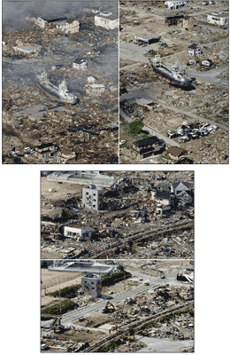 اولین سالگرد سونامی و زلزله ژاپن
