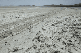 شناسایی یک رودخانه در کویر لوت