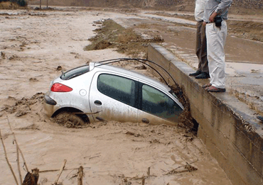 سیلاب در شهر برازجان بوشهر چهار کشته بر جای گذاشت