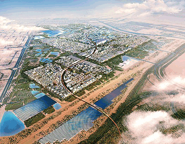 ساخت سبزترین شهر جهان در قلب بیابان
