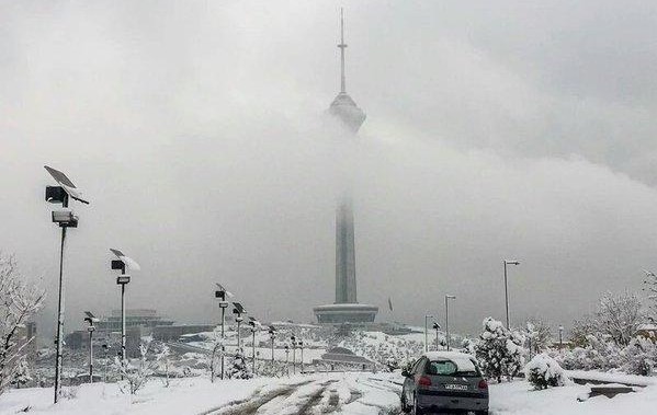 برف و باران شدید در ۱۰ استان تا سه‎شنبه