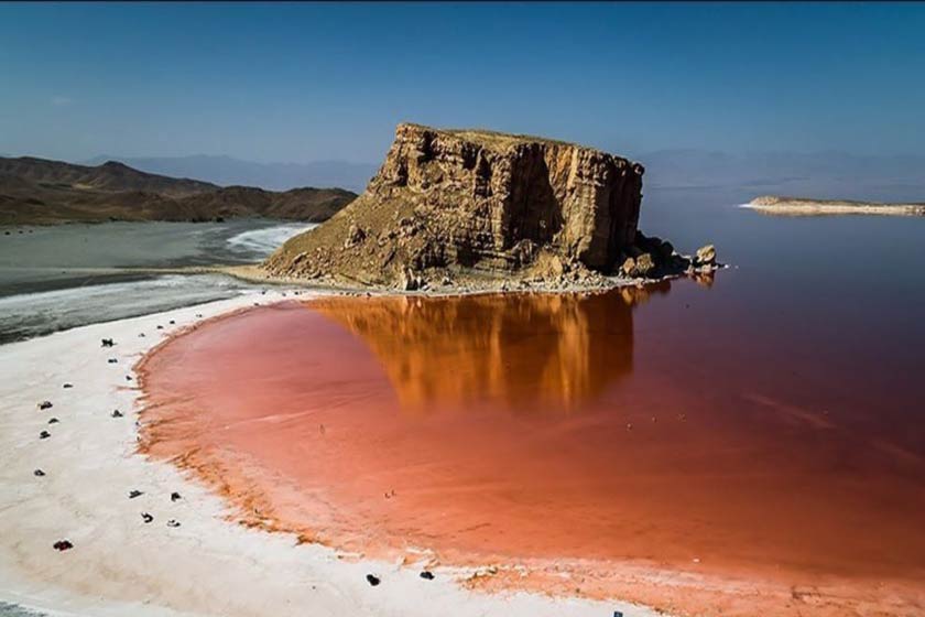 کاهش ۸ سانتی متری تراز دریاچه ارومیه
