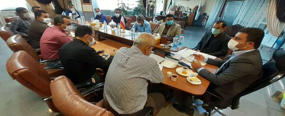 منصور علوانى سرپرست شهردارى خرمشهر با معاونين و مسئولين حوزه خدمات شهرى تشكيل جلسه داد
