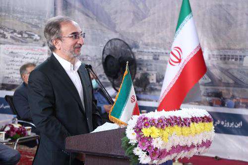 طرح آبرسانی از سد امیرکبیر به شهر تهران به بهره برداری رسید