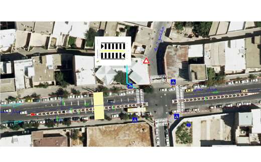 طرح جدید تقاطع مقصودیه آماده شد