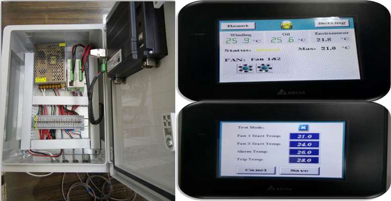 ساخت ترمومتر دیجیتال برای کنترل دمای روغن و سیم‌پیچ ترانسفورماتور توسط پژوهشگران یزدی