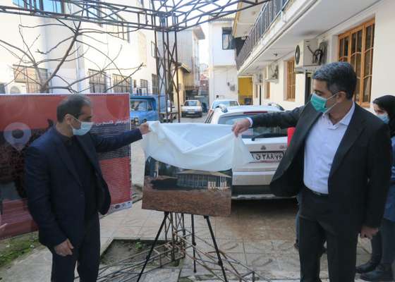 نمایشگاه معماری «از میدان درب دیوانی تا میدان شهدای ذهاب» افتتاح شد
