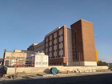 بیمارستان ۲۵۹تختخوابی امام‌حسین(ع) در تربت‌حیدریه تا یک ماه دیگر تکمیل و بهره‌برداری می‌شود/ پیشرفت پروژه ۹۵ درصد است
