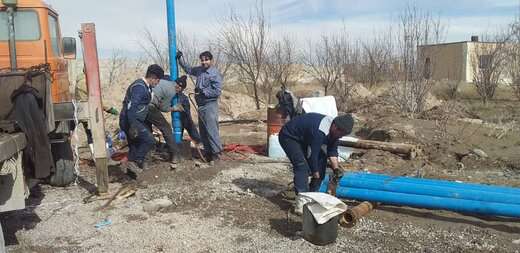چاه عمیق کشتارگاه به بهره برداری رسید
