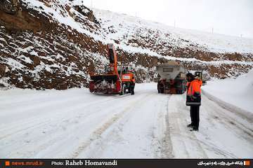 جزییات عملیات راهداری زمستانی در ۵۴ محور شریانی و غیر شریانی کشور