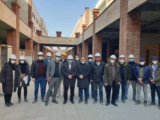 حضور شهردار تبریز در جمع مهندسان پروژه عتیق