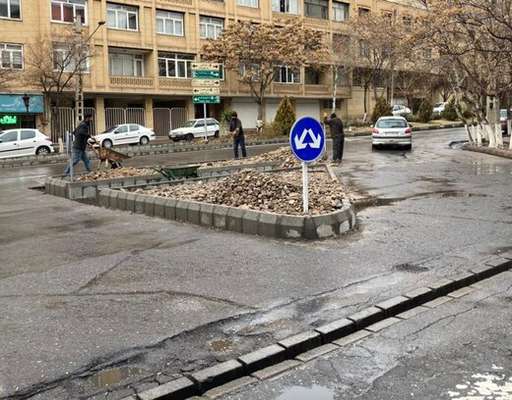 اصلاح هندسی خیابان فروغی