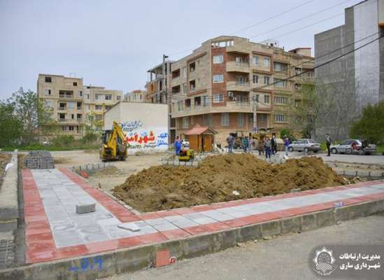 آغاز عملیات اجرایی احداث پارک  محله‌ای زعفرانیه